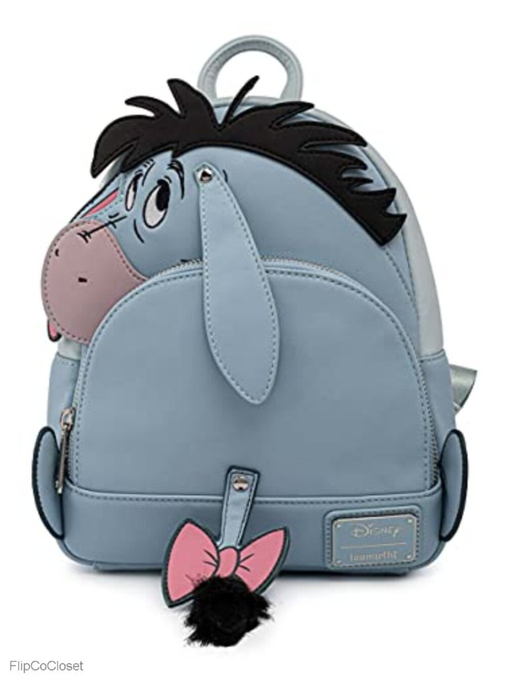 Faux Leather Eeyore Cosplay Shoulder Bag Adjustable Strap Top Handle
